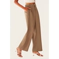 thumbnail image 5 of PRETTYGARDEN Women's Wide Leg Suit Pants Loose Fit High Elastic Waisted Business Casual Long Trousers Pant, 5 of 7