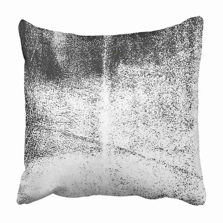 - USART Animal Distressed Overlay of Natural Grunge Abstract Halftone Black Chalk Crack Pillowcase 20x20 inch
