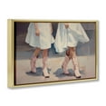 thumbnail image 4 of Stupell Industries Friends with Cowgirl Boots People Painting Gold Floater Framed Canvas Art Print Wall Art, 31 x 21, 4 of 10