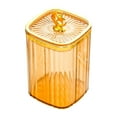 thumbnail image 2 of jifeng Candy Jar Food Storage Container Jar for Cereal Storing Dry Food Serving Tea amber large, 2 of 9