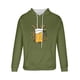 thumbnail image 4 of Sudadera con capucha para hombre, estilo casual, con cuello redondo, estampado, manga larga, blusa de poliéster, 4 of 5