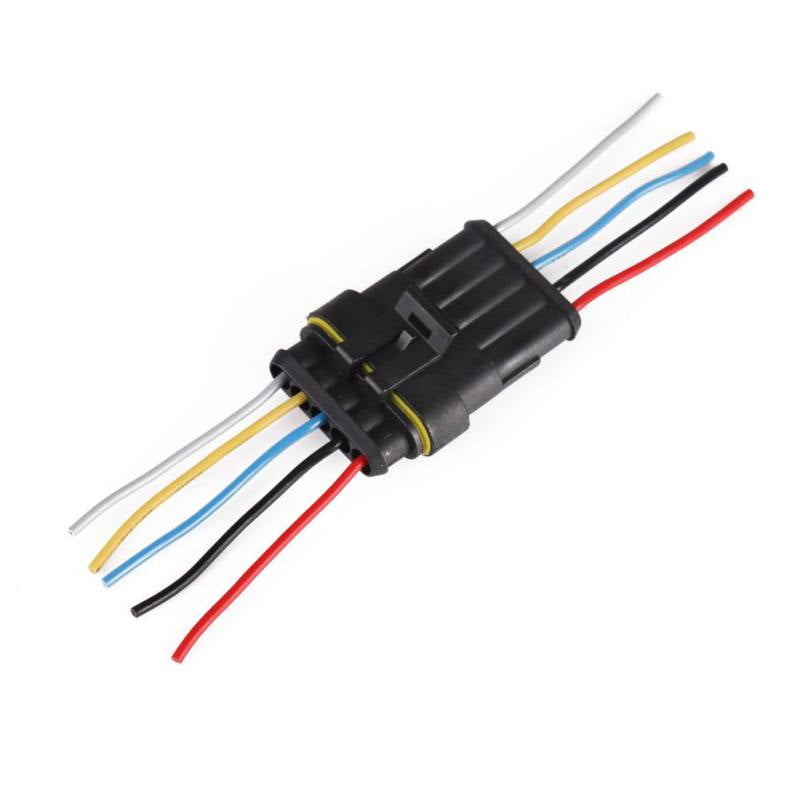 Way Car Waterproof Electrical Connector,4/5/6 pin Plug Auto Electrical