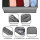 thumbnail image 5 of Contenedores de almacenamiento debajo de la cama (paquete de 2), organizadores con asas reforzadas y tela gruesa, para mantas, edredones y ropa de temporada, solución que ahorra espacio en, 5 of 7