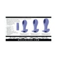 thumbnail image 2 of Evolved Ensemble de Plug Anal en Silicone Rechargeable Hole Punch, Violet, 2 of 7