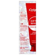 Colgate Optic White Pro Series Vibrant Clean Toothpaste with Teeth Whitening, Mint, 3.0 OZ