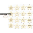 thumbnail image 5 of Ramadan Wooden STAR MOON Shape Pendant [24 PACK] Ramadan Ornament DIY Cutouts Ramadan Decoration Islamic wall decoration Islamic Gifts 123, 5 of 6