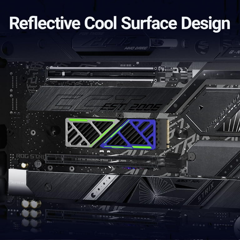 Dissipatore M.2 SSD Per PC E PS5 - Alluminio Con Pad Termico - Grigio - Foto 8