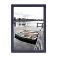 thumbnail image 3 of Scholartree 5-in-1 Wood Picture Frames Set, Front Loading Basic Tabletop A4 Picture Frame, Blue, 3 of 4