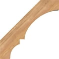 thumbnail image 3 of Ekena Millwork 3 1/2"W x 22"D x 22"H Balboa Smooth Knee Brace, Western Red Cedar, 3 of 13