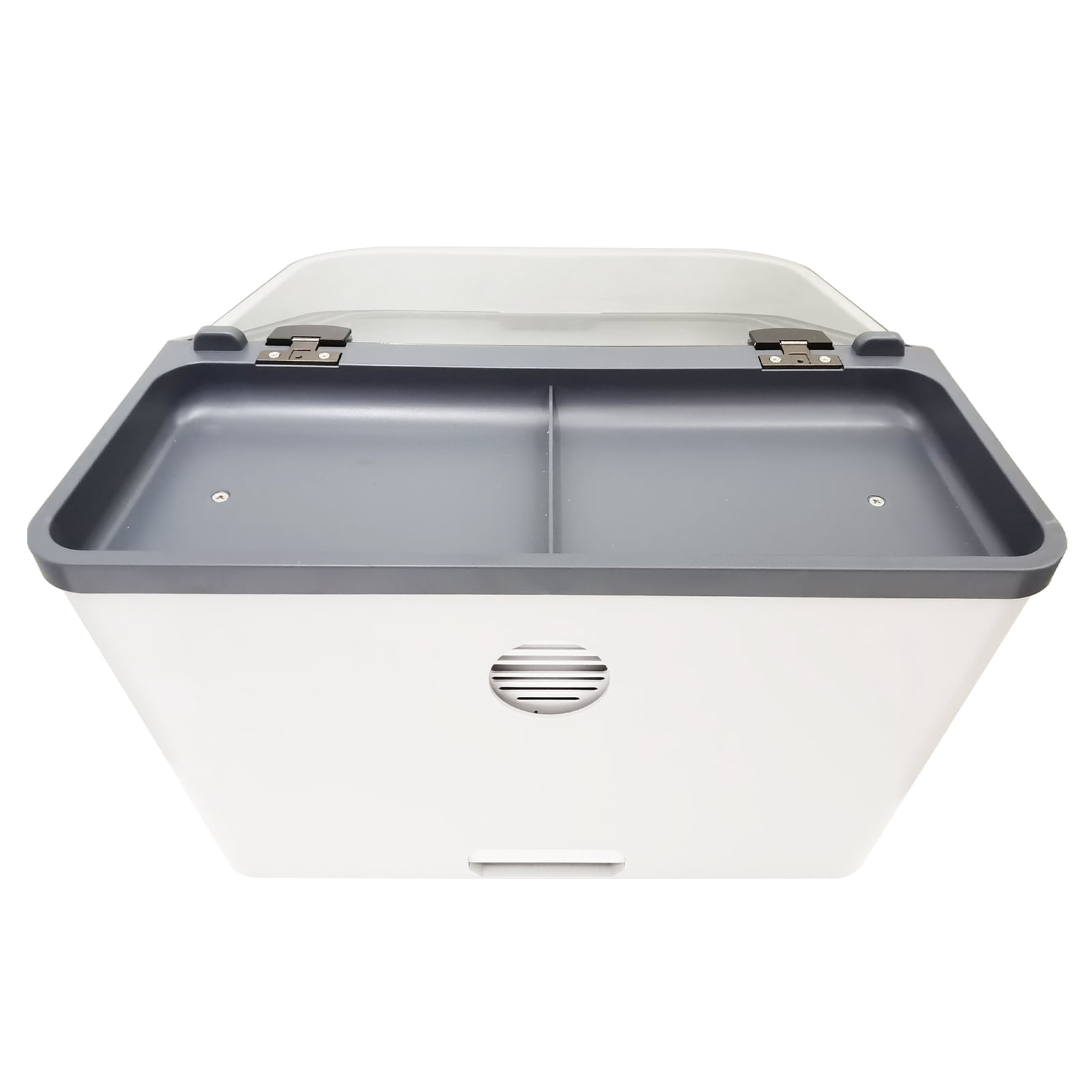 Dental Sandblasting Dust Collection Cabinet Lab Dust Cover Collector Built-in Vacuum Cleaner 110V with 2 Filters