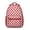 White Red Checkered-1, variant on Black and White Checkered Backpack for School,Cute School Bag,Schoolbag with Adjustable Shoulder Straps & Padded Back,15.3"x11"x6.7"