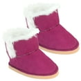 thumbnail image 3 of Sophia's Set of 2 Mini Ewe Boots for 18â€ Dolls, Raspberry and Gray, 3 of 4