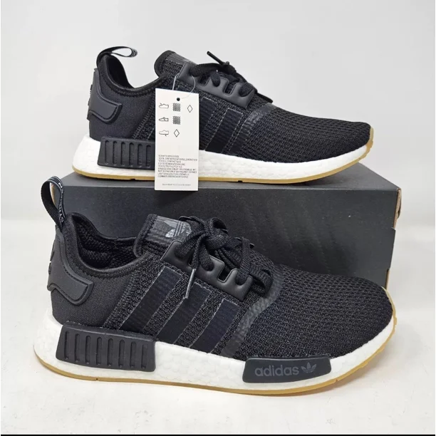 Men's Adi - das Originals NMD R1 Boost Athletic Shoe / Black/ B42200 / Size 9