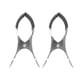 thumbnail image 1 of 2 clips para indentación del teclado del saxofón, herramienta de reparación de instrumentos de viento, abrazaderas para llaves de saxofón, 1 of 9