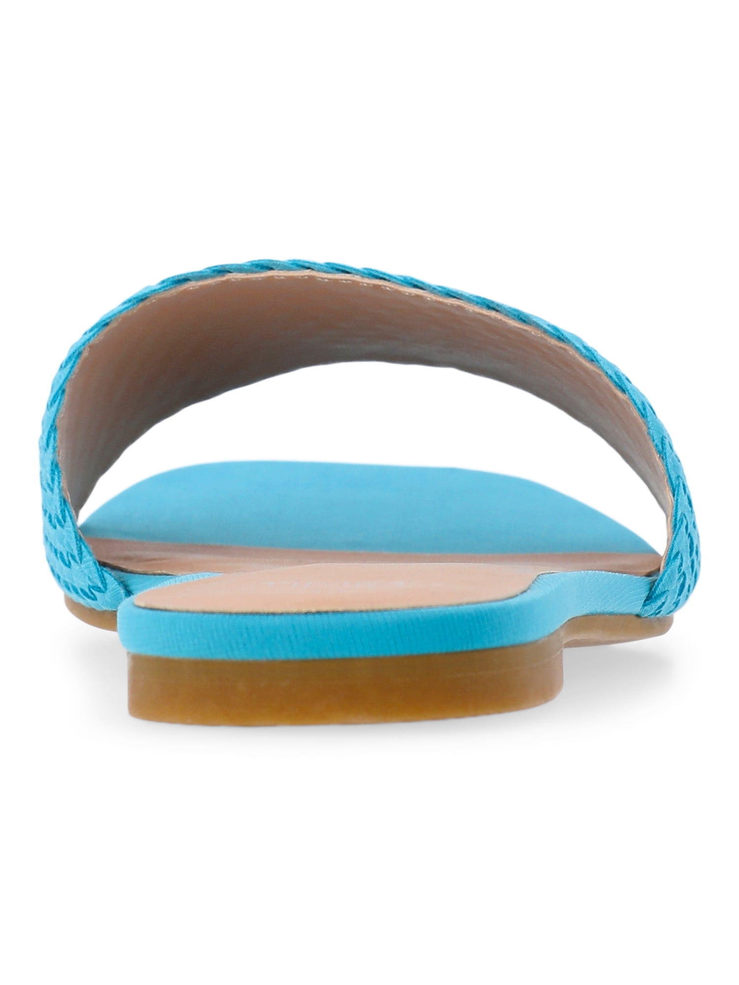 Time and Tru Women's Quilted Slide Sandal