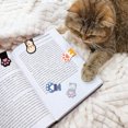 thumbnail image 4 of SHENERDA Magnet Bookmark 5 Pieces Cat Paw Reading Accessories Magnetic Page Markers Cute Bookmarks for Women Men Kids Teacher Student Readers Home Office School Travel amazing, 4 of 9