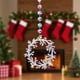 thumbnail image 5 of Adornos navideños, adornos navideños, regalos navideños, adornos navideños de cristal para árbol de Navidad, atrapasol navideño, colgante de cristal con cadena, colgante de plástico, 5 of 6