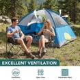 thumbnail image 5 of SHOUFTW 2 Person Waterproof Camping Tent with Rainfly, Easy Setup Dome Tent with Mesh Windows & Skylight Vent, Lightweight Portable Tent for Outdoor Camping, Hiking, Festivals & Backyard, Navy Blue, 5 of 8