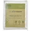 AllerEase Organic Cotton Cover Allergy Protection Waterproof Mattress Pad, Twin