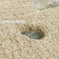 thumbnail image 3 of Alfombra de baño absorbente, alfombra de ducha antideslizante extragruesa para baño, alfombra de chenilla lavable a máquina (beige, 40x60cm), 3 of 5