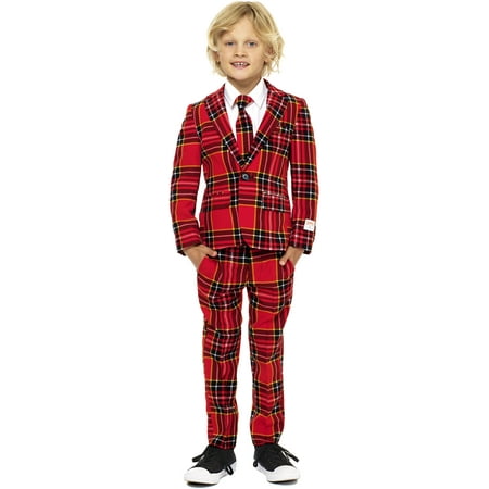 OppoSuits Boys The Lumberjack Christmas Suit