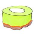 thumbnail image 2 of Kenally Casco de seguridad para la construcción Protección solar Raya reflectante Sombrilla Protector de cuello de alta visibilidad Cubierta facial de Artesanía Amarillo fluorescente Kenally TO005271-01, 2 of 6