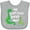 AC-Heather Grey, variant on Inktastic My Great Uncle Loves Me Dinosaur Boys Baby Bib