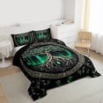 thumbnail image 3 of Homewish Tree Of Life 2pcs Bedding Comforter Set For Teens Boys Girls,Bohemian Theme Twin Comforter Sets,Starry Sky Breathable Bedding Set,Luxury Bedroom Decor,Reversible, 3 of 8