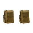 thumbnail image 1 of Soidarity Bolsa de hombro Bolsas de mensajero resistentes al desgaste Paquete de pecho de nylon Equipo deportivo Accesorios de ciclismo Bolso Marrón 2piezas, 1 of 6