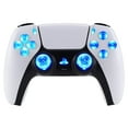 thumbnail image 6 of eXtremeRate Multi-Colors Luminated D-pad Thumbstick Option Face Buttons LED Kit for PS5 Controller, 6 of 9