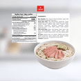 thumbnail image 2 of VIFON Vietnamese Beef Flavor Rice Noodle Soup (Pho Bo) Paper Bowl, 3 Bowls - 2.47 oz Each, 2 of 5
