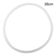 thumbnail image 1 of MYG Silicone Pressure Cooker Sealing Ring 26cm Clear Rubber Gasket Replacement for Aluminum Alloy Cookers High Temperature Resistant Safe Cooking Accessory, 1 of 10