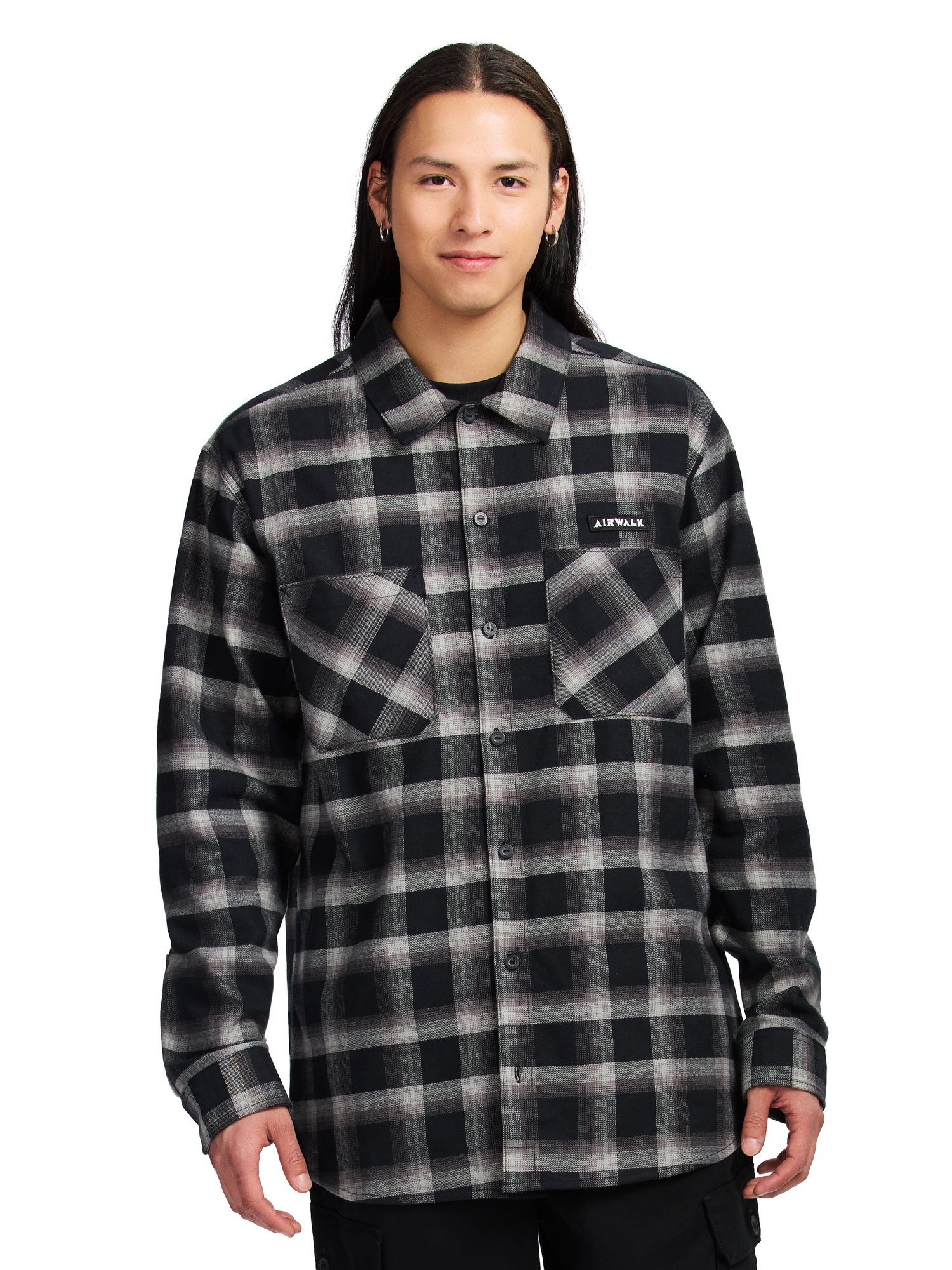 Airwalk Men's & Big Men's Long-Sleeve Flannel Shirt, Sizes XS-3XL