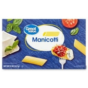 Great Value Manicotti 8 oz