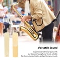 thumbnail image 4 of 10 Pack 3.07x0.86in Soprano Saxophone Reeds, Versatile Rich Sound Sax Reeds with Plastic Case for Soprano Saxophone Beginner and Player Performance, 4 of 7