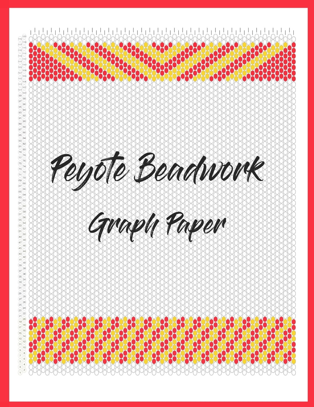 Peyote Beadwork Graph Paper grid paper for designing your own peyote