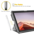 thumbnail image 5 of Fintie Hard Case for Microsoft Surface Pro 7/ Pro 6/ Pro 5/ Pro LTE, Shockproof Folio Protective Rugged Cover Compatible with Type Cover Keyboard + Original Kickstand, 5 of 8