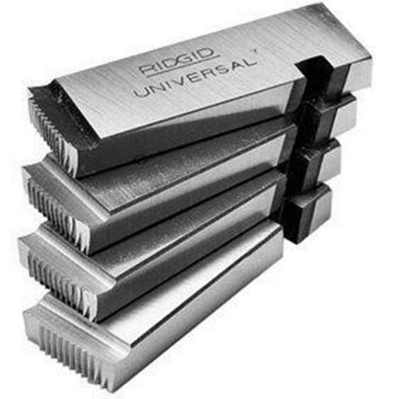 Ridge Tool Company Pipe Dies for Machine Die Heads, HS SS RH, 11-1/2 NPT - 1 SET (632-47790)