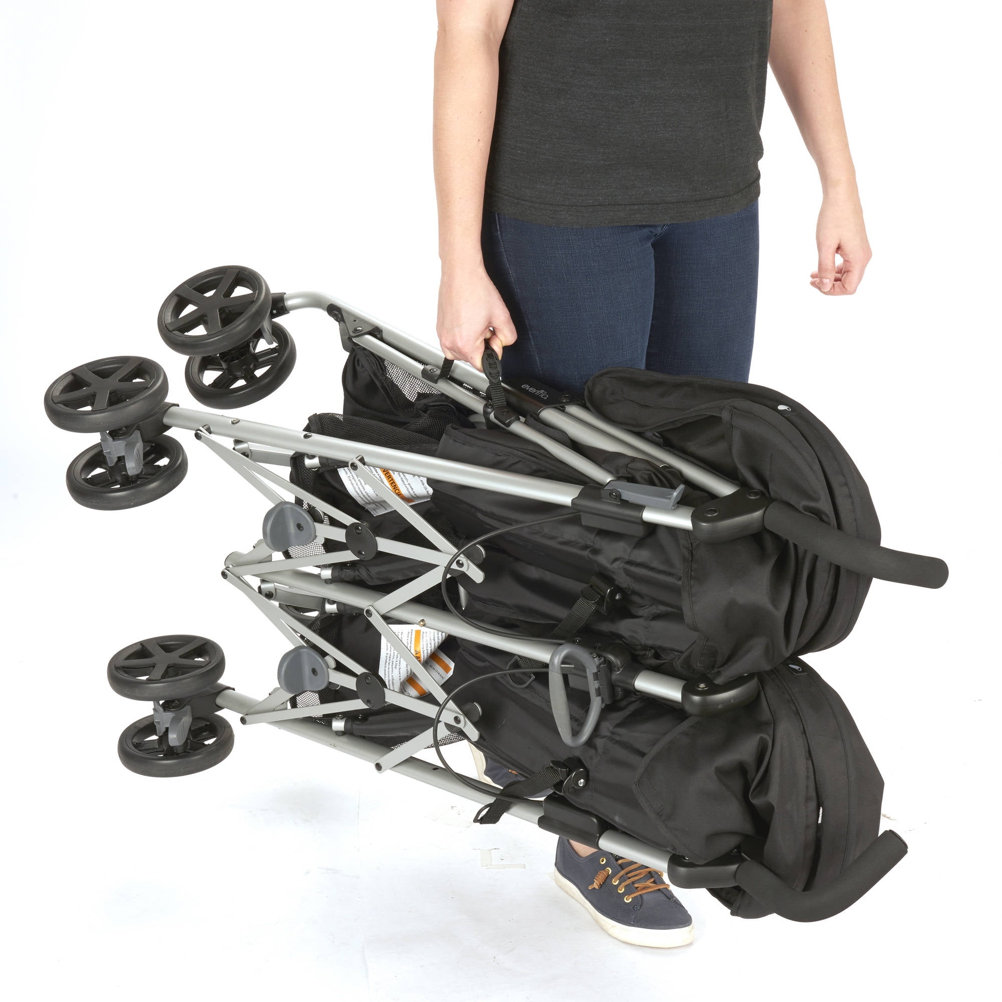 Evenflo minno twin double stroller sales accessories