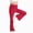 Red, variant on Girls Outerwear Leggings Yoga Pants High Waisted Wide Leg Fitness And Dance Pants 5-6 Years,Red Caqnni