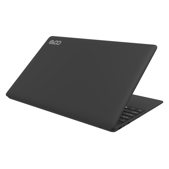 EVOO 15.6" Ultra-Thin Notebook, Full HD Display, Intel® Core® i7-7560U, 256GB SSD, 8GB Memory, 2MP Webcam, Windows 10, Black