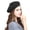 Black, variant on Wool Warm French Art Basque Beret Tam Beanie Hat Cap