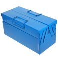 thumbnail image 1 of OULII Boîte à Outils en Fer Pliable Organisateur de Rangement Bleu pour Entretien Domestique, 1 of 4
