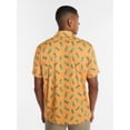 thumbnail image 3 of Birdie Bound Men's and Big Men's Tropical Golf Polo Shirt, Sizes XS-4XLT, 3 of 5