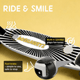 thumbnail image 5 of Kids Electric Scooter Ages 4-12, Step-to-Start Motor, 5 Mile Range, 3 Cool Lighting Systems, Music Function, Yellow, 5 of 6