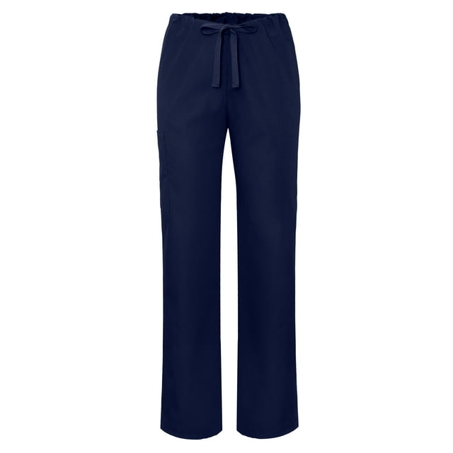 Sivvan Pantalon d'Uniforme Unisexe à Jambe Fuselée avec Cordon