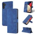 thumbnail image 1 of Premium Wallet Case for Samsung Galaxy S23 Plus, Luxury PU Leather Flip Folio Cover with Card Slots Holder + Kickstand + Magnetic Clasp Glossy Case Soft Silicone Shockproof Protection Case,Blue, 1 of 9