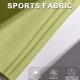 thumbnail image 5 of Hukapapa Pantalones cortos de ciclismo de cintura alta para mujer Pantalones cortos de entrenamiento para correr Peach hip Fitness Pantalones cortos de yoga de cintura alta, verde,, 5 of 6