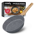 thumbnail image 1 of Sartén de Aluminio con Revestimiento Antiadherente, 100% Libre de PFOA Cookify (Mármol Gris, 24 cm), 1 of 8
