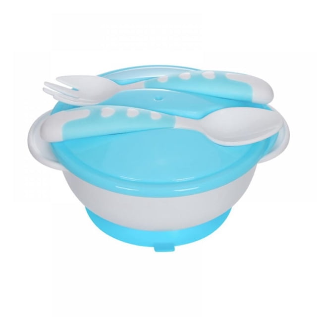 Baby Bowls with Lids Best Suction Bowls for Baby Toddler Self-Feeding Safe Leak-Proof Silicone Bowl with Lid
